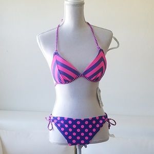California waves bikini swimsuit
